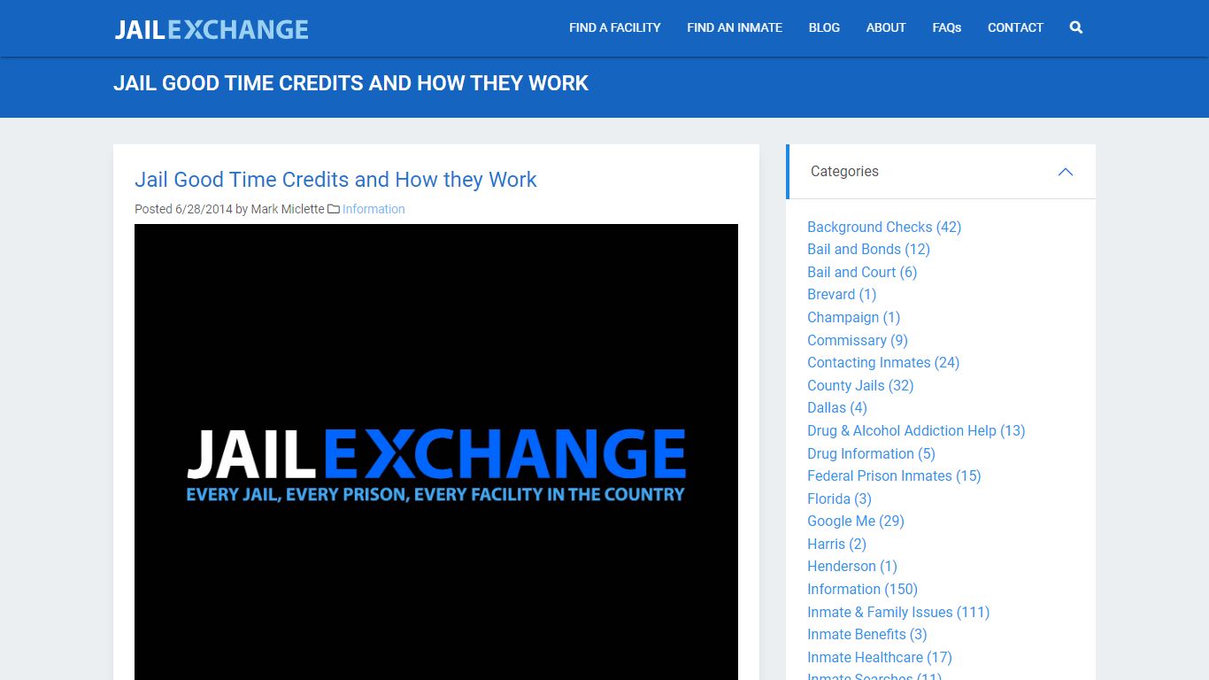 Jail Good Time Credits and How they Work | JailExchange